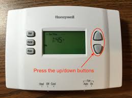 Honeywell Pro Series Thermostat Temporary & Permanent Hold - Youtube