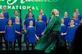 From Stockholm, Sweden, Alba Show Chorus presented an emotionally powerful  set that webcaster Kim Wonders called “stunning.” #SweetAdelinesKansasCity