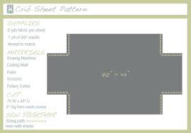 Sew A Crib Sheet Because I Never Remember The Measurements Baby Sewing Baby Sewing Projects Crib Sheet Pattern