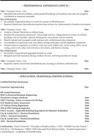 No need to think about. Senior Electrician Resume Sample Template