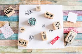 Wie groß dein muster wird, solltest du davon abhängig machen, wie groß deine stempelkissen sind. Auf Die Stempel Fertig Los Diy Stempel Selbermachen Decorize