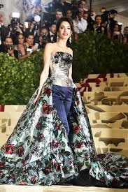 Dec 09, 2014 · amal alamuddin and george clooney arrived for their italian wedding in style aboard a water taxiboat with family and friends. Amal Clooney Style 2018 Popsugar Fashion