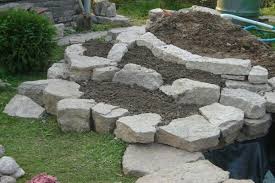как сделать альпийскую горку на даче своими руками фото Pin By Evabinova On Cvetushaya Dacha Rock Garden Design Diy Backyard Landscaping Driveway Entrance Landscaping