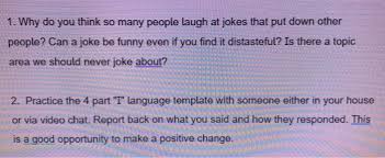 Which joke makes you laugh out loud? Solved 1 Why Do You Think So Many People Laugh At Jokes Chegg Com