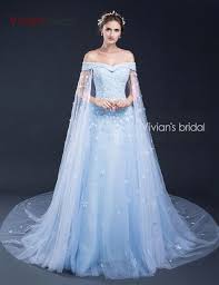 Vivian Nupcial Del Vestido Azul De La Boda 2016 Sin Tirantes De Encaje De Flores De Tul Una Linea De Vest Vestidos De Novia Vestidos De Fiesta Vestidos De Boda