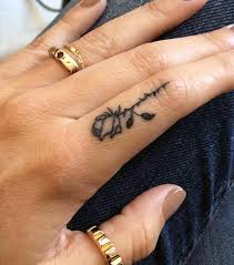 Unless you're getting a ring tattoo to honor your marriage, you may just be. Tattoos Design Ideas 32 Best Finger Tattoos Design Idea For Girls
