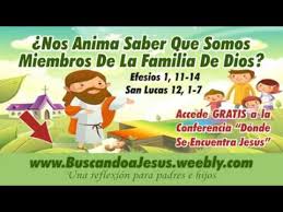 Maybe you would like to learn more about one of these? Reflexiones Cristianas Nos Anima Saber Que Somos Miembros De La Familia De Dios Youtube