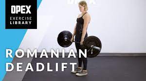Because the romanian is effective with a lower weight, this is an excellent option for a home gym. Romanian Deadlift Opex Exercise Library Youtube