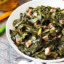 Southern Style Collard Greens Seasoned With Salt Pork Like My Grandma Used To Make Southern Style Collard Greens Recipe For Salt Pork Collard Greens