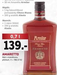 Liker Mandlovy Amaretto Armilar V Akci Lidl Od 31 8 2015