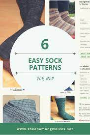 Come and see for yourself! 6 Easy Sock Patterns For Men Sheep Among Wolves