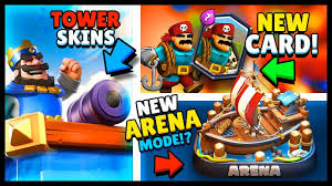 Our brawl stars skins list features all of the currently and soon to be available cosmetics in the game! New Sneak Peek King Tower Skins Ship Arena More Clash Royale July Update Speculations Youtube