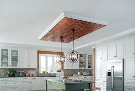 Our do it yourself home remodeling project was made easy as the pvc ceiling tiles is were easy to install. Ceiling Ideas Ceilings Armstrong Residential