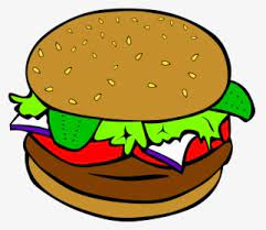 Download now for free this restaurant logo transparent png image with no background. Burger Clipart Diner Food Pencil And In Color Burger Clip Art Of Food Hd Png Download Kindpng