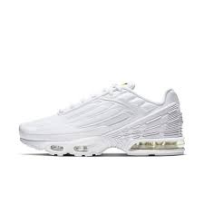Browse our edit of air force 1s, air max, cortez and presto styles, plus flyknit and vapormax kicks. Nike Air Max Plus 3 Herrenschuh Weiss Sport 1a