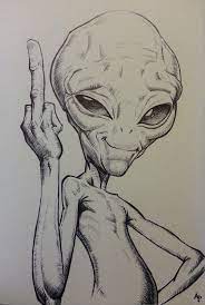 Paul Film Google Search Alien Drawings Pencil Art Drawings Alien Art