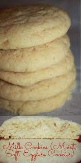 Milk Cookies With Milk Powder Soft Moist Eggless Milk Cookies Recipe Recipe Milk Powder Recipe Milk Recipes Easy Baking Recipes