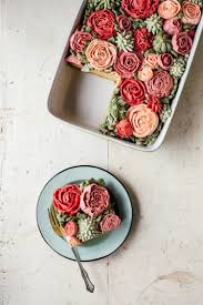 The Most Beautiful Floral Rose Succulent Cake Easter Cakes Food Cake Decorating