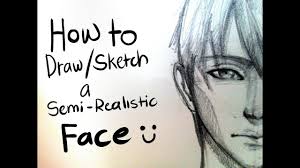 Easy techniques for drawing people, animals and more. Semi Realistic Face Drawing Reference Novocom Top
