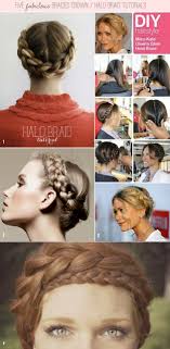 Aside from its fairly descriptive name, there's something inherently magical about the halo braid. Braided Crown Halo Braid Tutorials For Brides