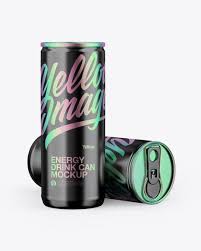 Download Matte Metallic Cans Mockup In Can Mockups On Yellow Images Object Mockups PSD Mockup Templates