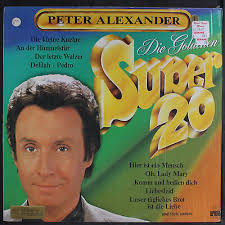PETER ALEXANDER: die goldenen super 20 ARIOLA 12" LP 33 RPM
