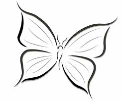 I always loved drawing and felt insanely proud when i learned to draw something new. Butterfly Line Drawing Easy Simple Butterfly Drawing Novocom Top