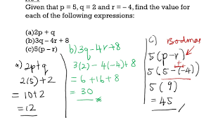 Get form one mathematics study notes. Form 1 Kssm Algebraic Expressions Part1 Youtube
