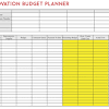 This particular template gives information on income, home expenses, transportation, and utilities. 1