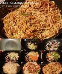 Vegetable Hakka Noodles Recipe Step By Step This Recipe Will Make You Tangy Spicy Saucy Hakka Noodles Hakka Noodles Recipe Vegetarian Recipes Samosa Recipe