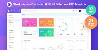 Open the ticket tool dashboard in another tab. Gleek Admin Dashboard Ui Kit Multipurpose Psd Template By Digitalheaps
