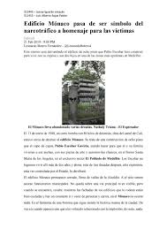 Encuentra las últimas noticias sobre carro bomba en noticiasrcn.com. Noticia Edificio Monaco By Luis Rojas Issuu