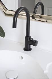 ikea godmorgon sink and black delta