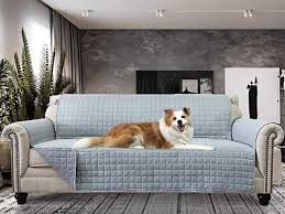 Brilliant Sunshine Sofa Protector 70 Inch Pet Proof Furniture Soft Cover Faux Cotton Reversible Quilted Embroider Pet Proof Furniture Slipcovers Sofa Protector