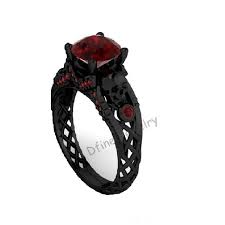 Vampire Gothic Skull Ring Womens Captain Jack Sparrow Inspired Pirate Anchor Mens Band Matchin Gothic Wedding Rings Skull Engagement Ring Geek Engagement Rings