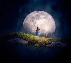 Find the best moon wallpaper on wallpapertag. Girl And Moon Night Wallpapers Wallpaper Cave