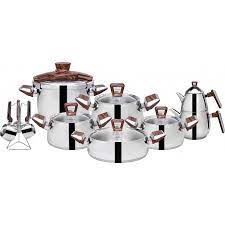 Karaca platinum 17 parça çeyiz tencere seti. Karaca Forrest 17 Parca Celik Ceyiz Seti Karaca