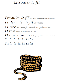 Translation of 'la chanson' by sylvie vartan (силви вартан) from german to english. Comptine Enrouler Le Fil Paroles Illustrees De La Comptine A Gestes Enrouler Le Fil