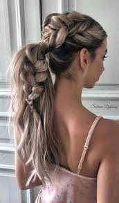 This is a great hairstyle for summer for that chic and cute look. Cute Braided Hairstyles To Rock This Season Chunky Braided Ponytail