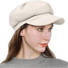 ZLSLZ Women's Retro Peaked Ivy Newsboy Paperboy Gatsby Cabbie Painter Cap  Hats (583BROWN) at Amazon Women's Clothing store