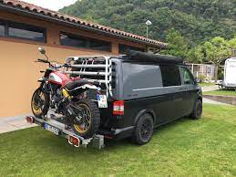Motorradtrger Multicamper Vonmotorradtrager Von Multicamper Fourgon Amenage Camping Car Fourgon Amenage Fourgon 4x4