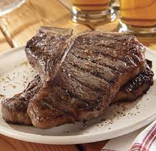 While the steaks are coming to room temperature, prepare the blue cheese butter by beating together the blue cheese and softened butter. T Bone Steak How To Cook It To A T The Tasteful Table