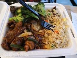Fried Rice Broccoli Beef And Shanghai Angus Steak Picture Of Panda Express Los Angeles Tripadvisor