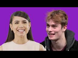 SOFIA CARSON AND NICHOLAS GALITZINE BEING ADORABLE