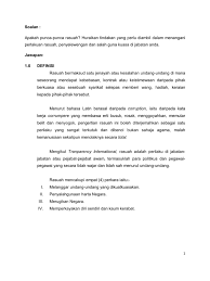 Pekerja sektor awam ditawarkan kursus untuk meningkatkan. Rasuah