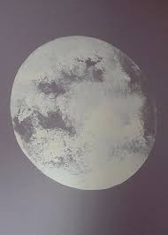 After the lines have dried, paint in the large stars using a round brush. Passionate About Paint A Moon And Stars Wall Painting Karen S Company