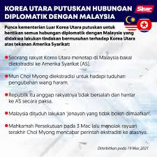 Maybe you would like to learn more about one of these? Sinaronline On Twitter Korea Utara Putuskan Hubungan Diplomatik Dengan Malaysia Berita Penuh Di Https T Co Rlf0vnnnrp Infosinar Ekstradisi Https T Co Uyhcugi1p3 Twitter