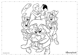 The nutcracker and the four realms. Kleurplaat Sneeuwwitje