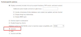 In this tutorial, you have learned how to show all databases in the mysql server using the show databases command or querying from. How To Export Mysql Schema From Phpmyadmin Super User