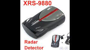 1 x radar detector unit. Detector Cobra Xrs 9880 Fake Youtube
